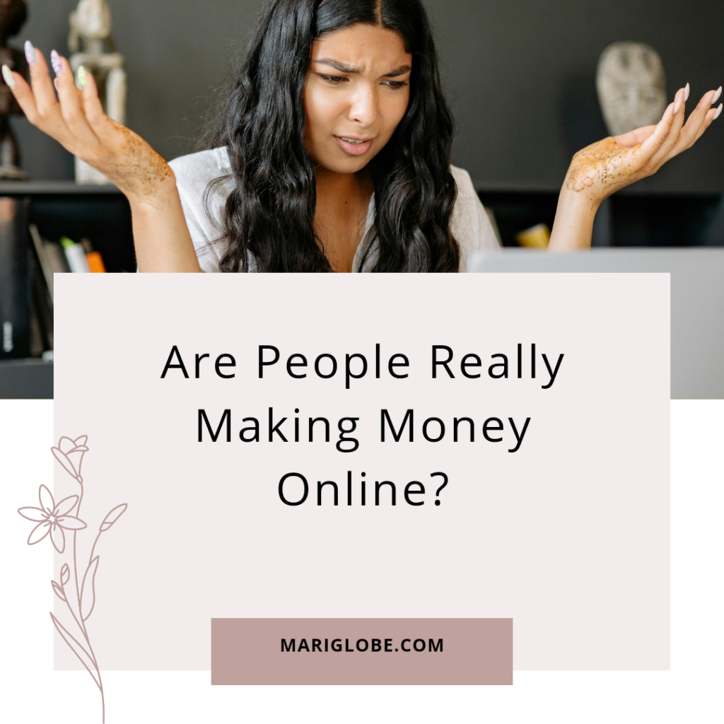 Are people really making money online