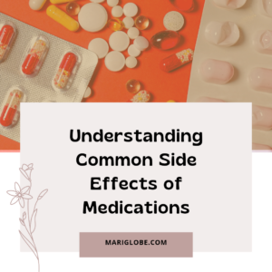 Text display: 'Understanding Common Side Effects of Medications'